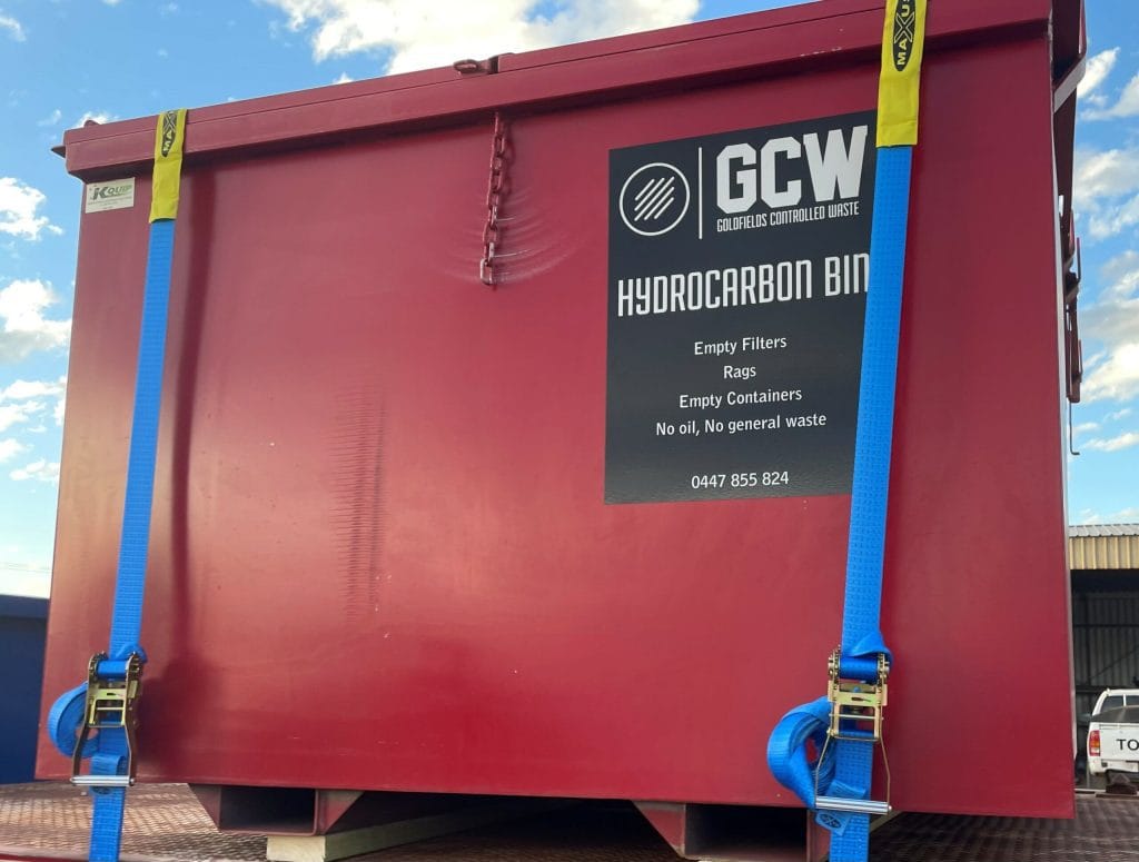 Hydrocarbon Bins Goldfields Controlled Waste